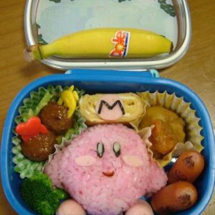 星のカービィ弁当